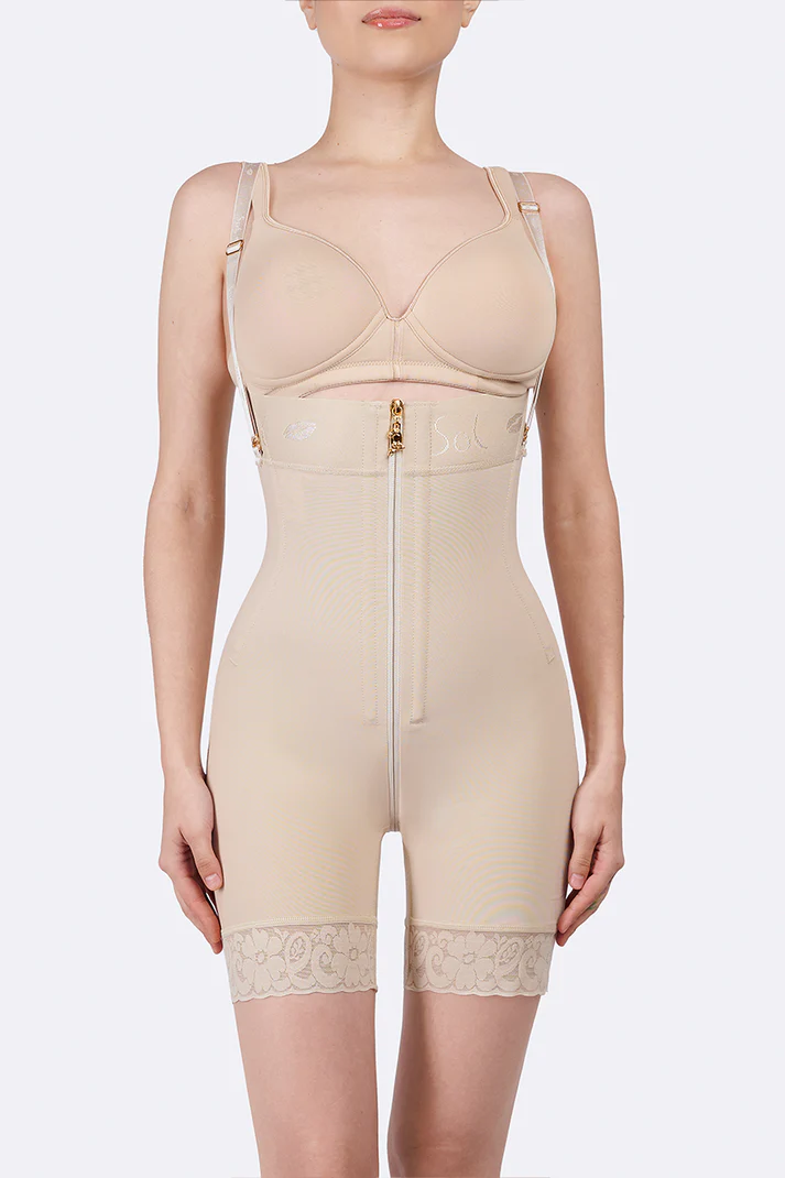 Faja Sirena Invisible Costillera con Cierre